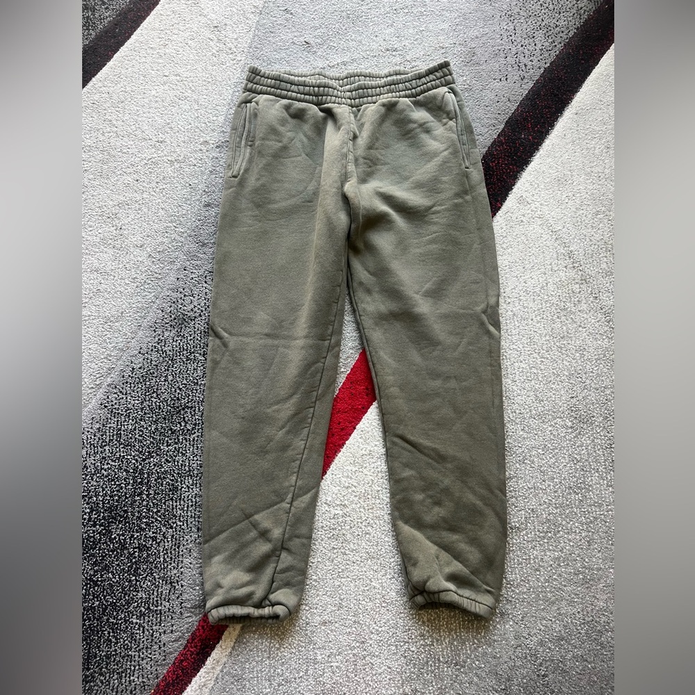 Outdoor Voices Khaki Green Athleisure Jogger Sweatpants